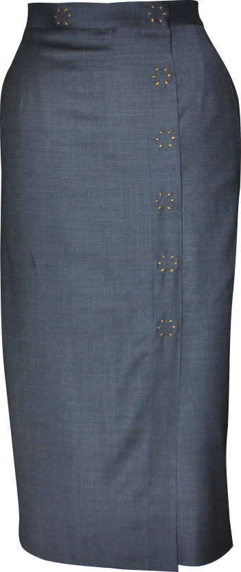 Yuna Miray taillierter Wickelrock "Wrap Skirt"