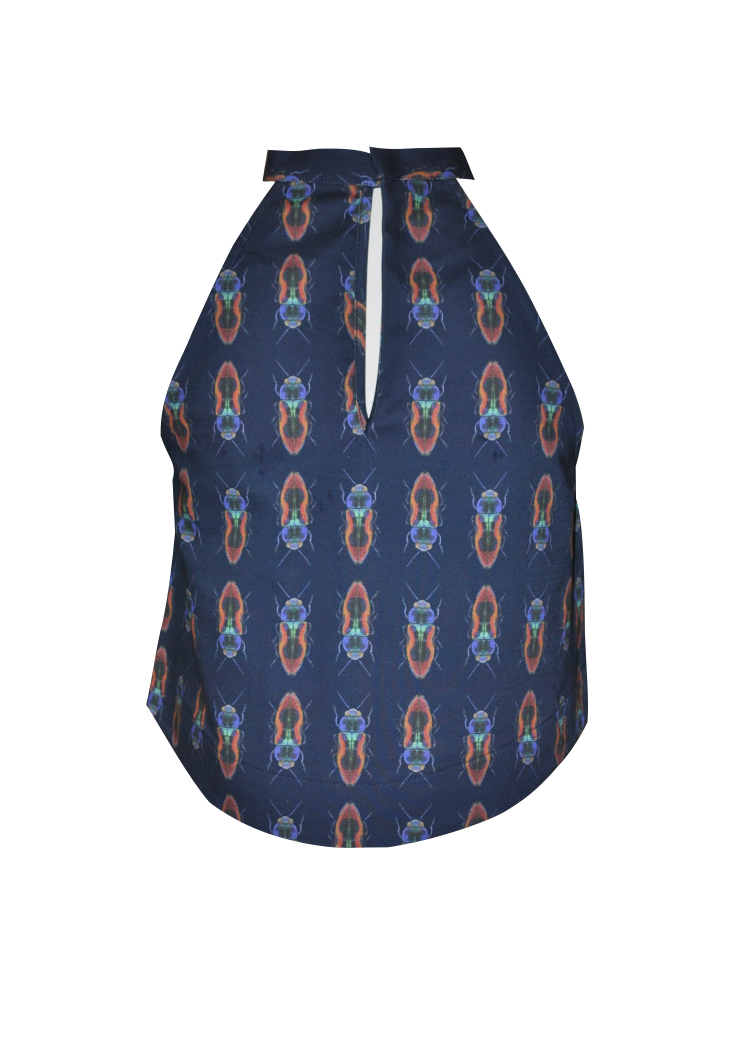 Yuna Miray Crop Top Print