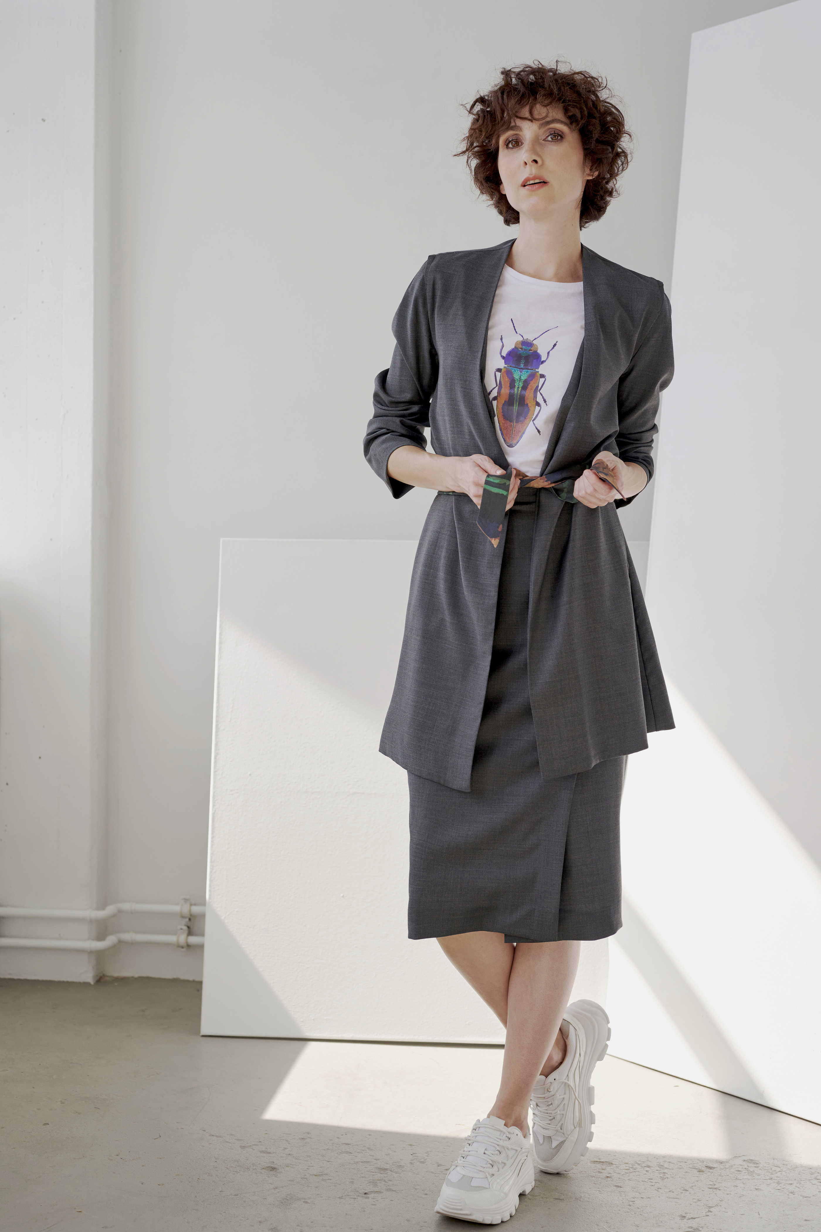 Yuna Miray Mantel Longblazer "Coat"